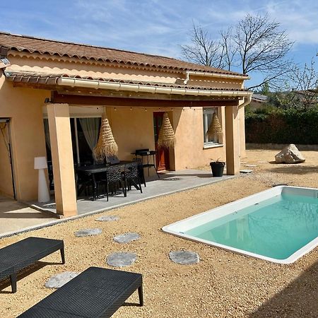 Maison Piscine & Spa Vallon Pont D'Arc Exterior foto