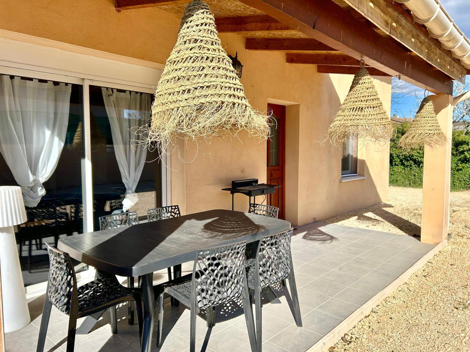 Maison Piscine & Spa Vallon Pont D'Arc Exterior foto